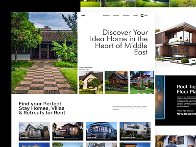 Real Estate Website concept design estate home house invest investment mobile app mobileui purchase real real estate sale ui ux web website webview