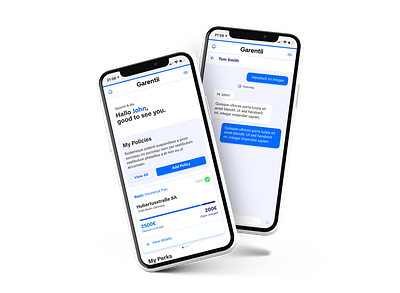 App for tenants and landlords app mobile responsive rwd ui web