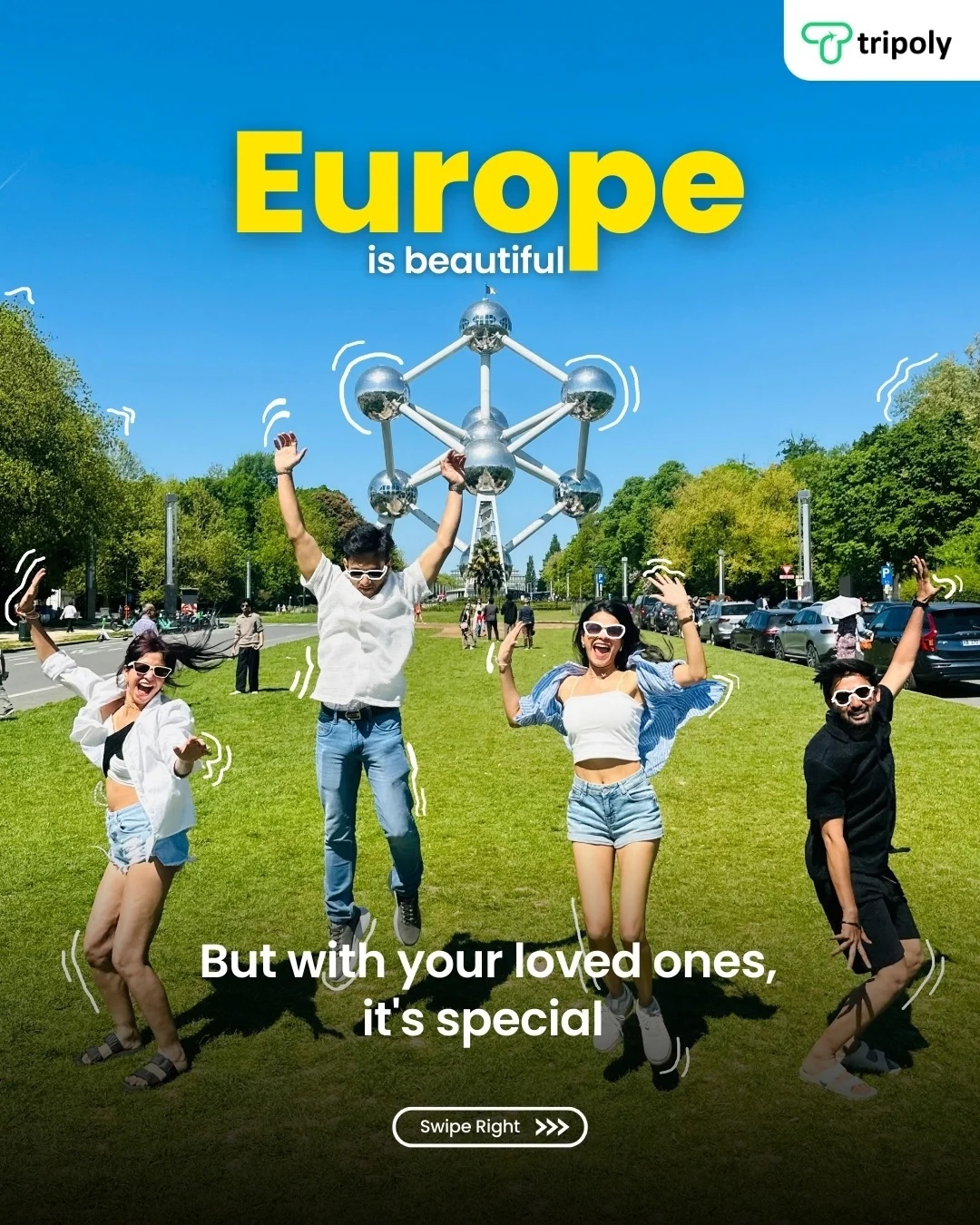 Europe Client carousal branding design graphic design marketing visual