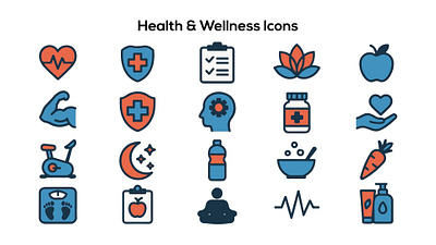 Essential Medical Icons Collection 2d 3d branding digital foryou health icon logo medical motion graphics set ui