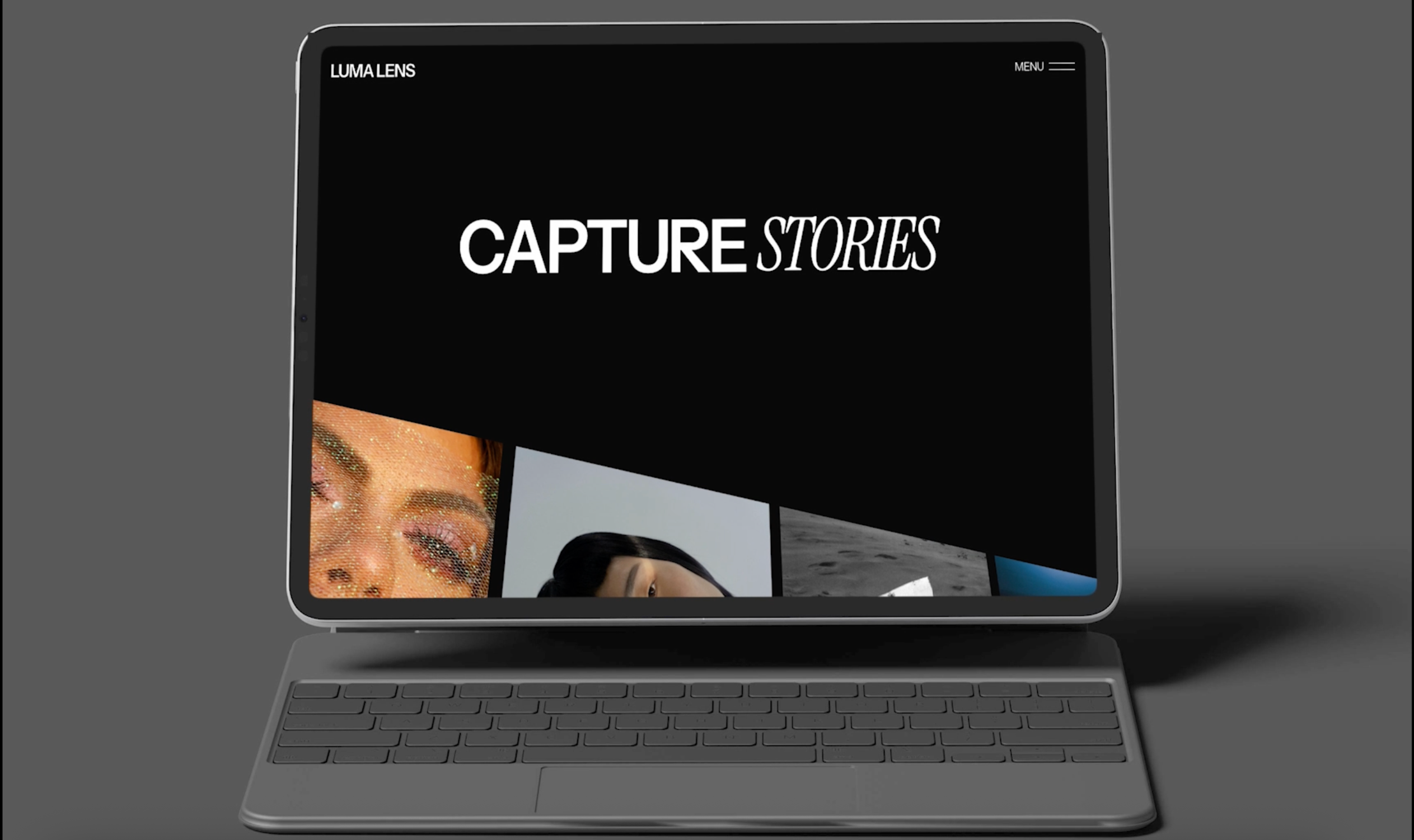 🎬 High-End Portfolio Website for a Visual Artist branding luxury minimalist ui ux web design website design