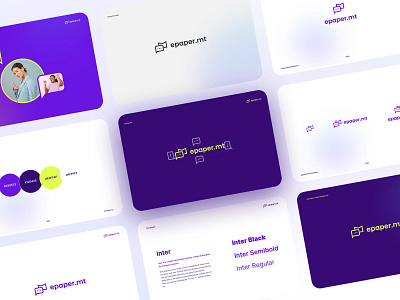 Brand Identity for Email Marketing Solution brand identity branding digital product email marketing graphic design logo marketing tool ui ui design