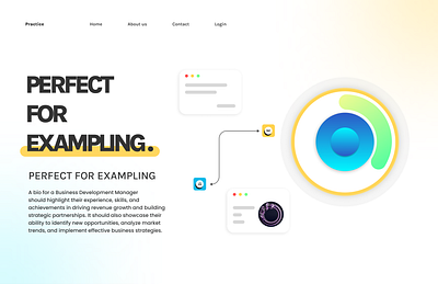 UI Design for Modern 3d animation branding design graphic design illustration logo motion graphics ui vector