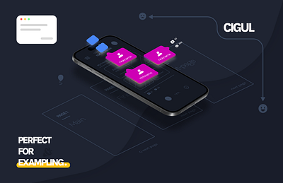 User Catching UI 3d animation branding design graphic design illustration logo motion graphics ui vector