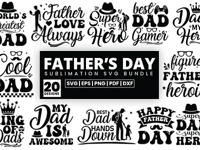 Father's Day SVG Bundle svgbundle