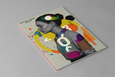 Free hand MockUp Design free hand girl poster graphic design magzine mockup photoshop