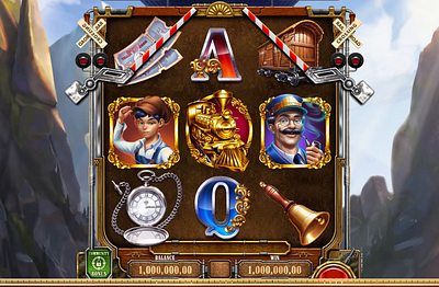 Online slot machine Money Train Express 2d art animation art for games casino character design entertainment gambling game art game design gamedev gaming gaming industry graphic design igaming jackpot slot design slot machines art slotmachines slots symbol icons