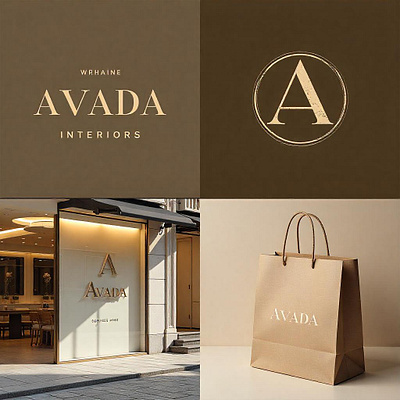 Avada_Interiors_Brand_Kit branding graphic design logo motion graphics