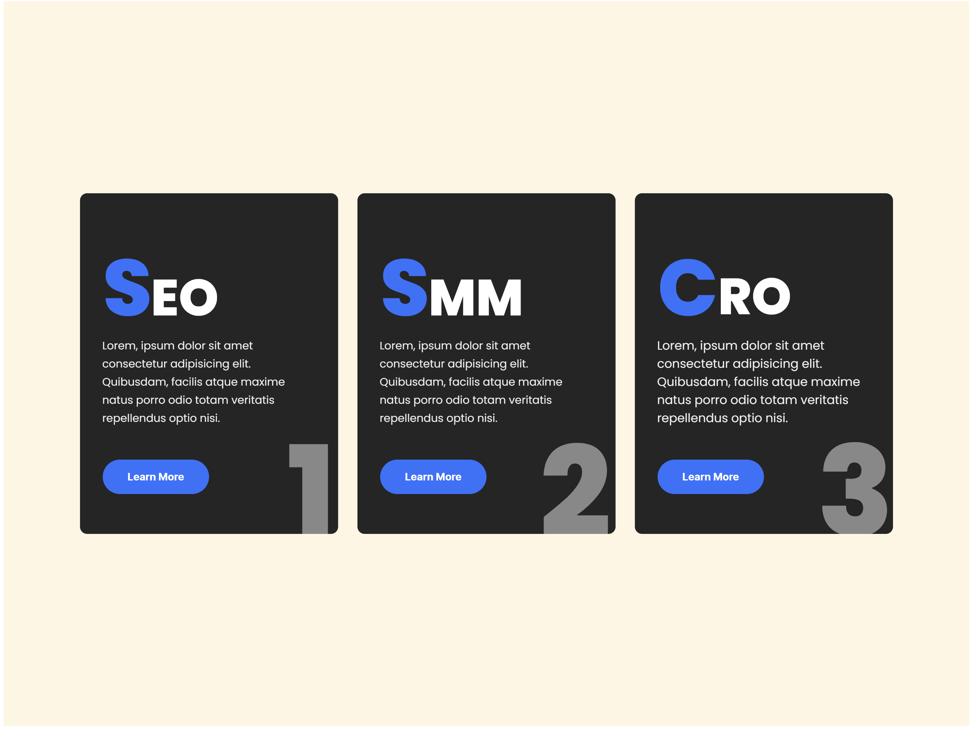 Service Feature Cards - Elementor Pro carddesign cardui elementorpro infocard informationcard services servicesapp servicescard servicesmobile servicespage servicessection servicesui wordpress