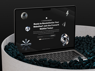 Waitlyst 2.0 - Waitlist Template for Framer free waitlist template high converting waitlist framer template waitlist template waitlyst