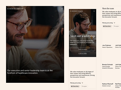 Redesign Health - Responsive animation health care layouts reposnive website