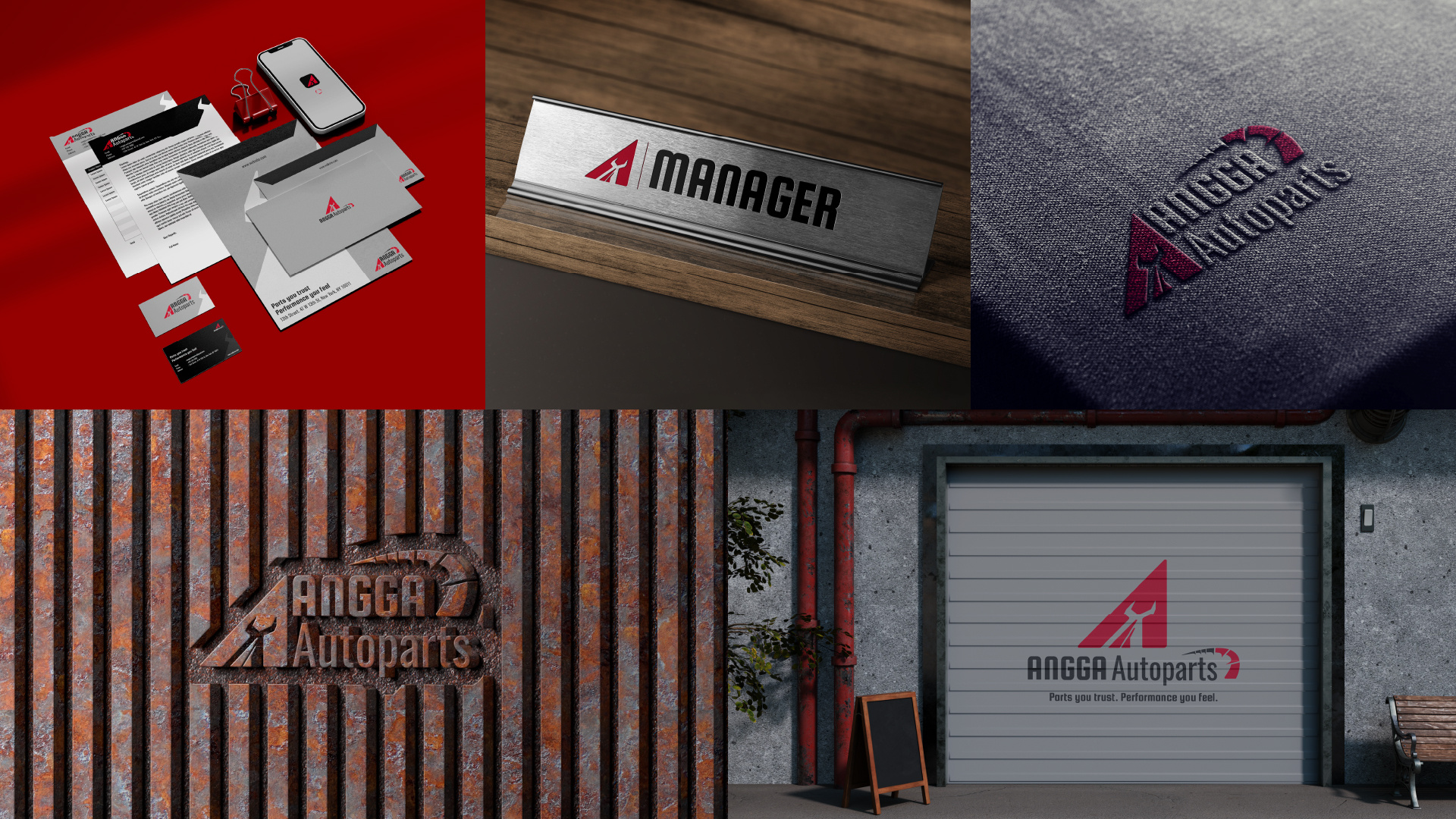 Example of Visual Brand Identity For Startup