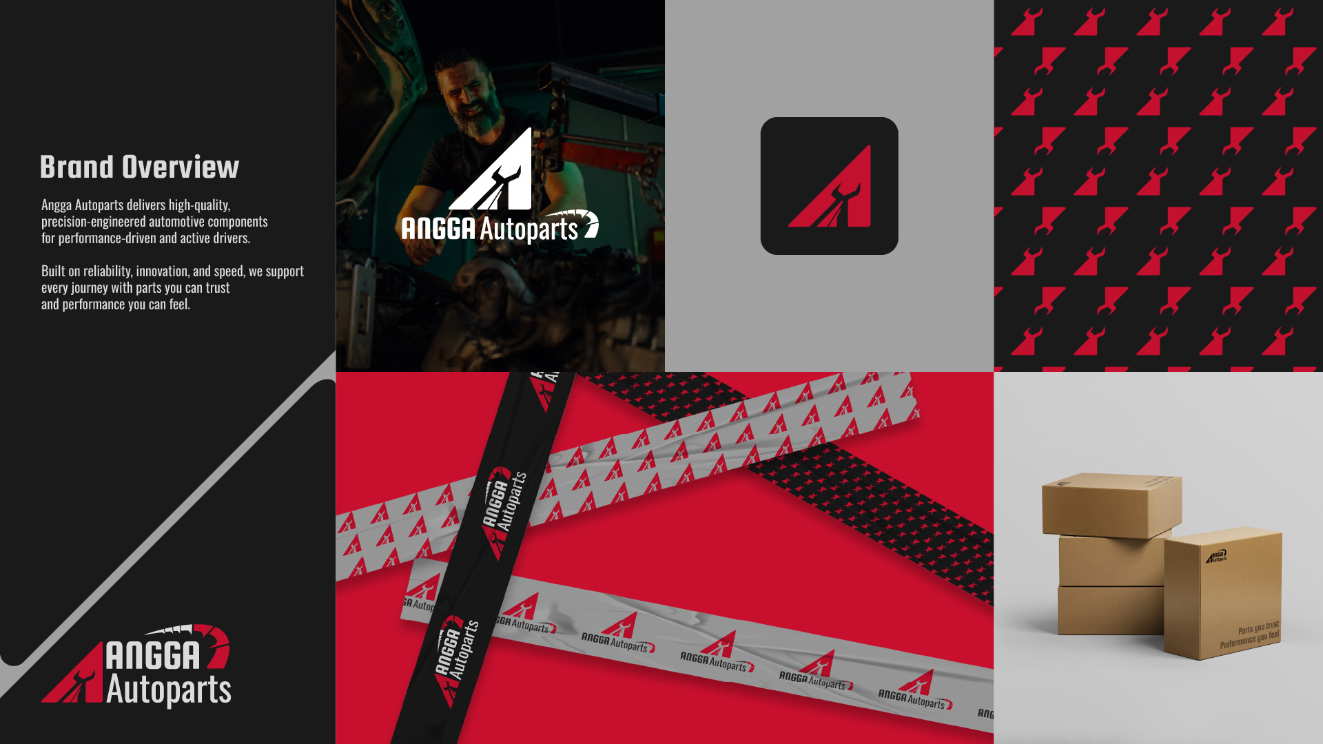 Example of Visual Brand Identity For Startup