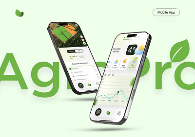 MOBILE APP | REDESIGN | AGROPRO | UX/UI agro concept design figma graphic design mobile app prototyping redesign research ui user experience user interface ux web design