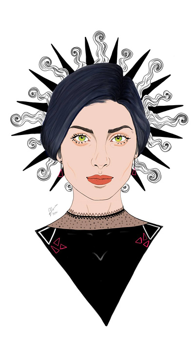 June 2020 art digital art drawing illustration