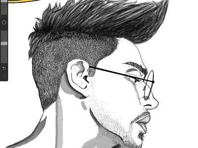 One of my favourite ones back in December 2021 art digital art drawing illustration portrait