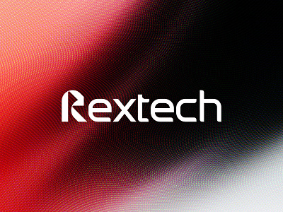 Rextech - Tech Logo Design // For Sale abstract logo branding geometric logo logo design logotype minimalist logo r logo rextech startup logo tech logo technology