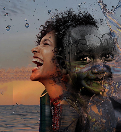 always smile from your heart graphic design logo