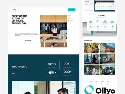 Re Design ollyo Homepage agency ui design agency website best landing page landing page modern agency ui ollyo design ollyo homepage design ollyo ui ollyo web ui oollyo website redesign website ui website ui