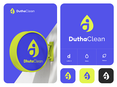DuthaClean | All in one cleaning service - Logo & Branding brandidentity branding brandingdesign creativelogo designerlife graphic design logo logoinspiration modern randstrategy reelancedesigner smallbusinessbranding startup startupbranding visual identity
