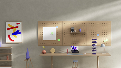 Desk Animation 3d 3d animation 3d art 3d render animation branding c4d desk animation digital branding graphic design inspiring motion graphics photorealistic redshift studio animation work desk