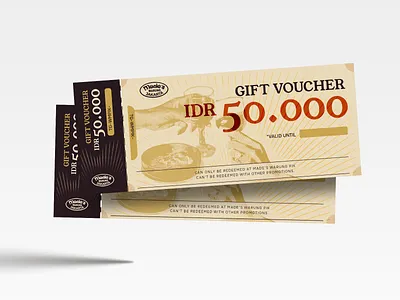 Gift Voucher Design branding gift graphic design layout voucher