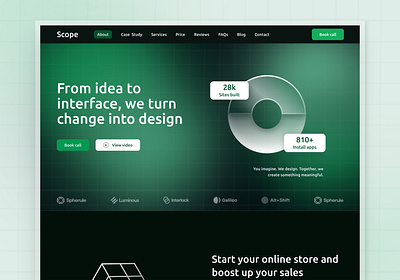 Tech SaaS Website Hero Section – UI Exploration concept design digital hero section home page homepage mockup redesign saasdesign ui ux uxui uxuidesigner webdesign wwebsite