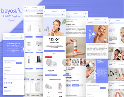 Skincare Mobile App Ui Design appdesigninspiration beautyappdesign beautyappux beautymobileapp beautytech cleanappdesign minimaluiux mobileappui mobileuxdesign skincareappdesign skincareappui skincaredesign skincareux ui uiuxdesign