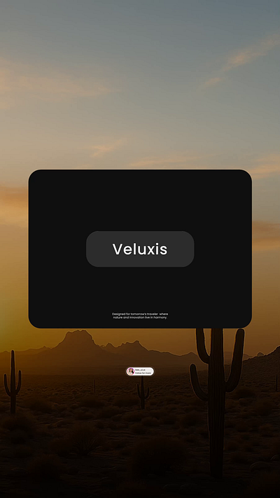 Veluxis Web Design Concept animation design figma ui ui design uiux user interface web design