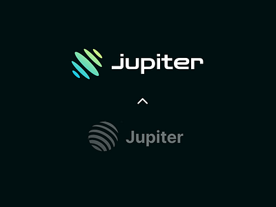 Jupiter - Rebrand Concept branding design logo tech uxui