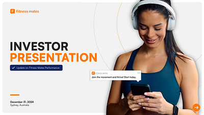FITNESS APP PITCH DECK: POWERPOINT PRESENTATION design fitness microsoft powerpoint pitch deck powerpoint powerpoint design powerpoint presentation ppt pptx presentation presentation design sales presentation