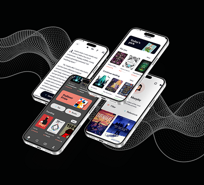 Fantasy Book App app design book app illustration ui design uiux