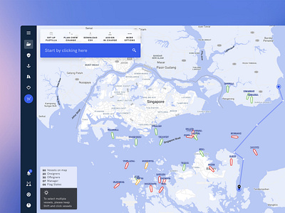 Greywing – The Operating System for Maritime Operations container crew dashboard delivery destination flight greywing logistic map route search bar ship side menu ticket travel vessel web app