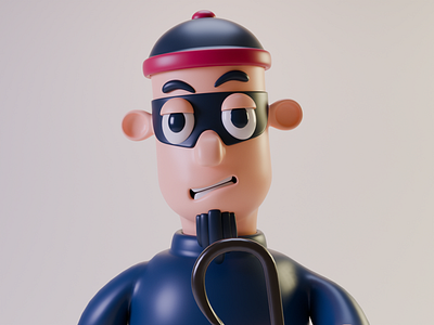 Theif 3d animation character characterdesign illustration