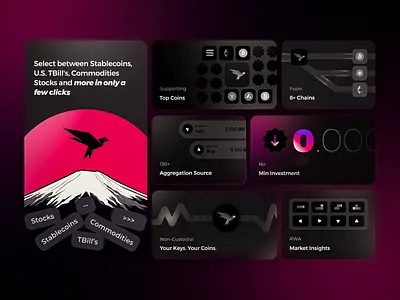 Crypto Made Easy: Bento UI Component for NewEra Finance bentoui crypto digitaldesign dribbble fintech interactiondesign uiux wallet web3 ‌bento