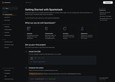 Documentation dark mode dashboard design documentation figma illustration product design saas ui ui design uiux uiux design user experience user interface ux ux design uxui web app web application web design