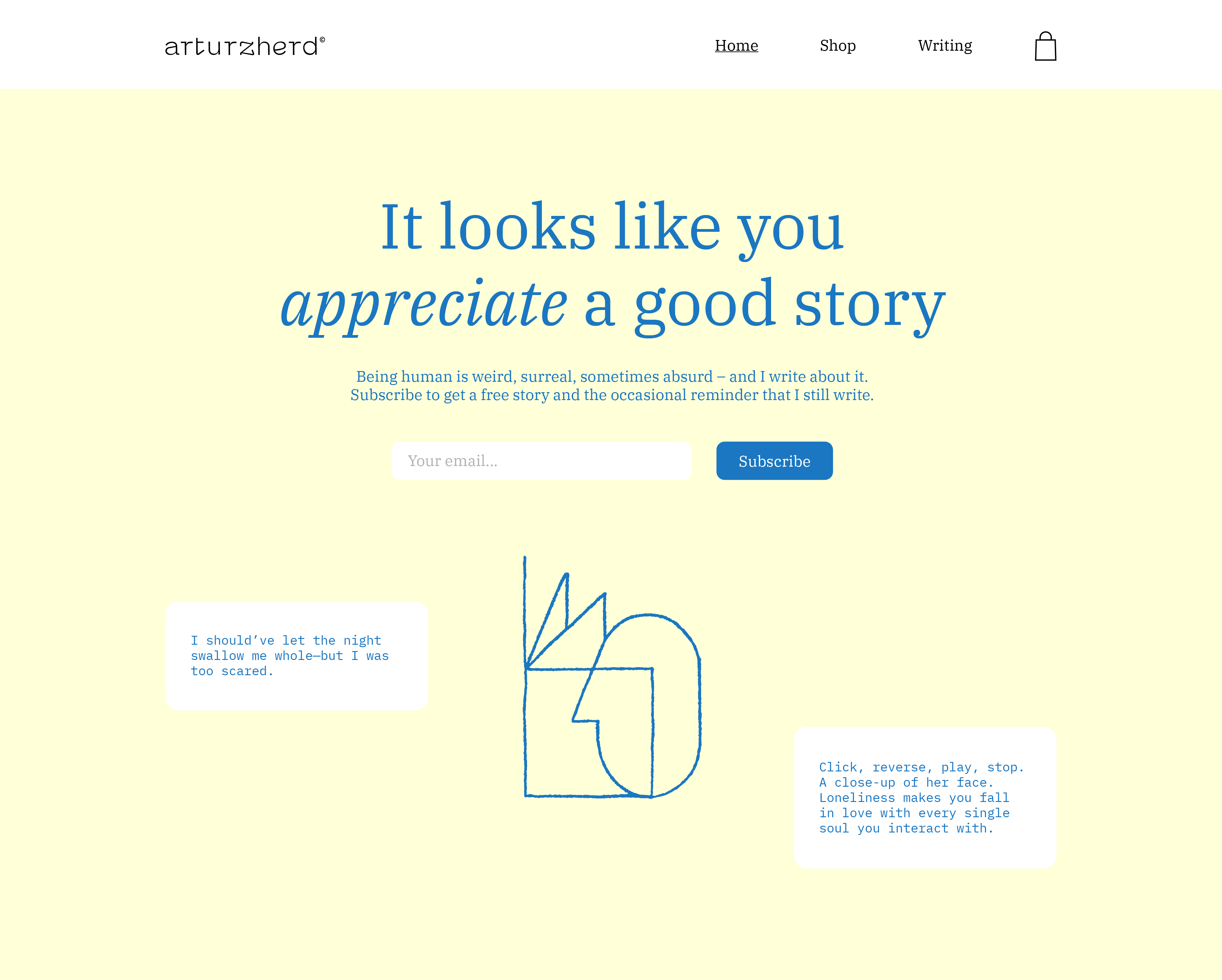 Example service media