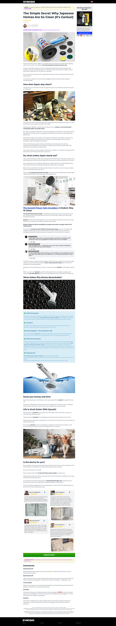 ULTIMATE Cleaning Tool - Funnelish clone funnelish design designing funnel figma figma to funnelish funnel funnelbuilder funnelish landing page product page sales funnel sales page