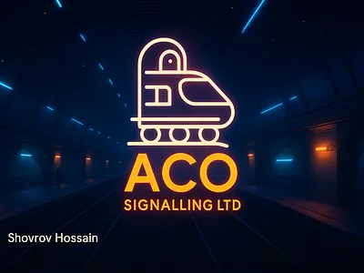 Minimalistic Line art Logo for Car Business (AI) brand logo color logo graphic design line art logo logo design minimalistic text art