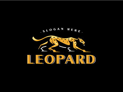 Leopard Logo animal attack bigcat branding cat design jaguar jungle leopard logo logo design logos mark mascot minimal negativespcae predator silhouette simple wild