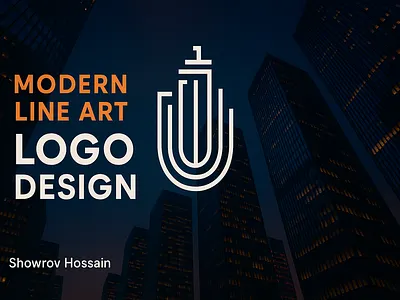 modern line art text or badge logo design Art for Startup 3d logo company logo handdrawn logo line art logo logo design minimal logo design modern logo realstate company vector art