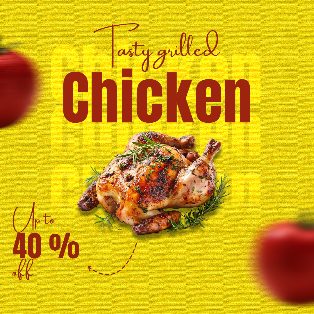 Food Post ads branding graphic design logo photoshop poster social media post