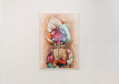 Candy Lady 3d art artwork design interior sculpture visualization