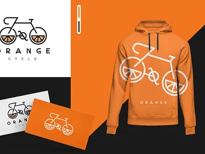 Bold Branding & Apparel Design apparel branding bike logo design brand identity brand mark business card design clean logo creative branding creative logo design custom typography cycling brand flat logo design geometric logo hoodie mockup logo inspiration minimalist logo modern logo orange logo sports brand identity unique logo concept vector logo