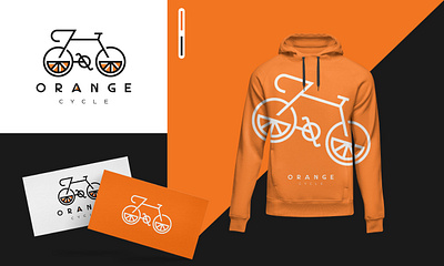 Bold Branding & Apparel Design apparel branding bike logo design brand identity brand mark business card design clean logo creative branding creative logo design custom typography cycling brand flat logo design geometric logo hoodie mockup logo inspiration minimalist logo modern logo orange logo sports brand identity unique logo concept vector logo