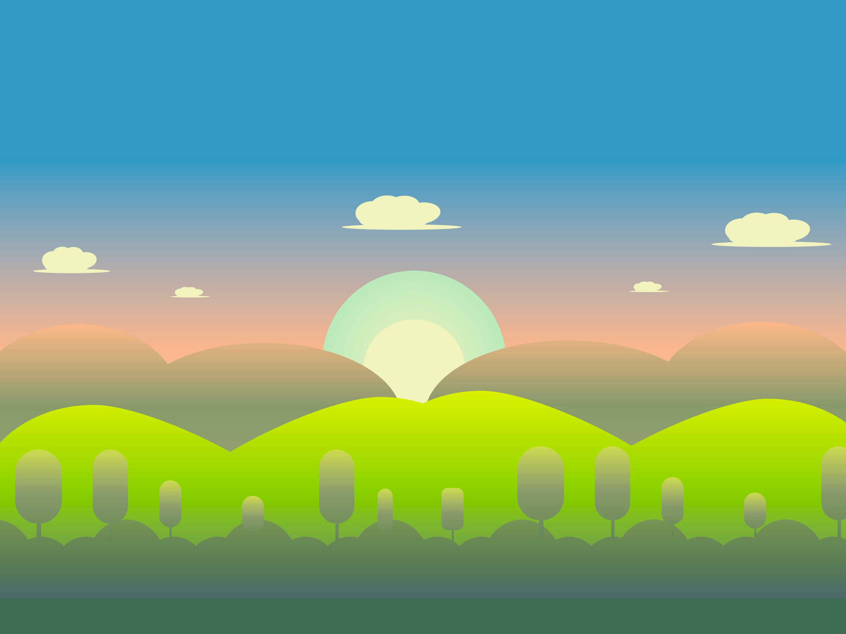 Weekly warmup (The view I dream of seeing from my garden) 3d animation app art artwork branding design fashion graphic design icon illustration logo motion graphics photography trending typography ui ux vector web