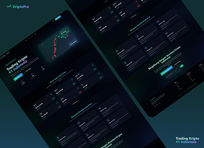 KriptoPro - Crypto Trading Platform UI 🌟 branding graphic design ui