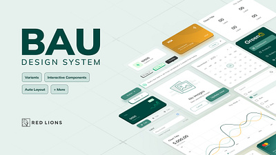 Bau - Design System design system e commerce ecommerce figma product design ui ui kit user interface ux web design