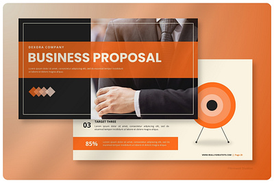 Business Proposal Presentation Template report
