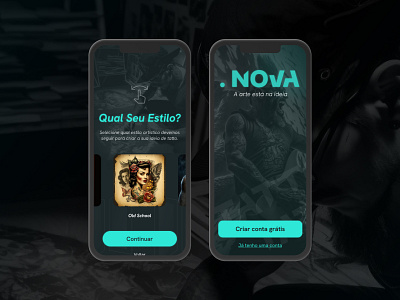 💀 NOVA – Bring your tattoo idea to life with branding graphic design logo ui